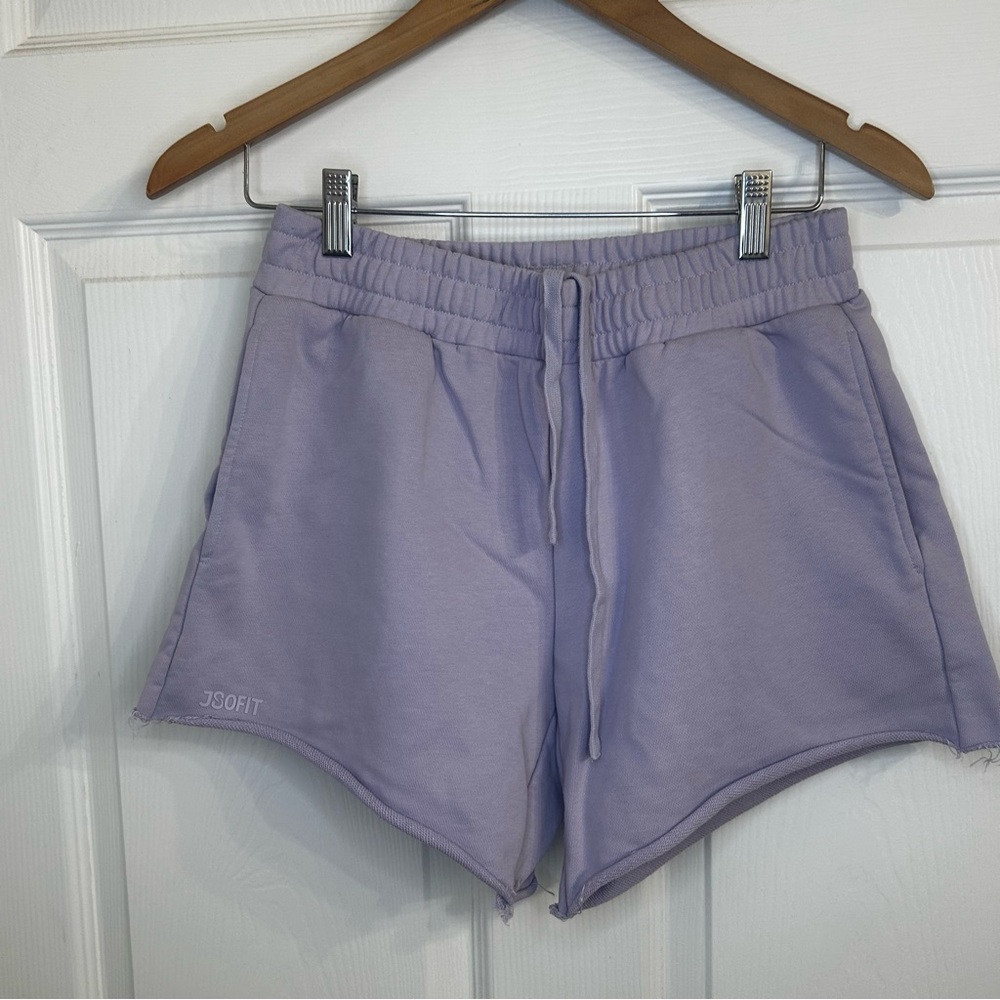 Jofit Women's Lavender Athletic Shorts